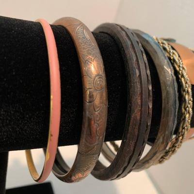 Vintage Bangle Bracelet Lot