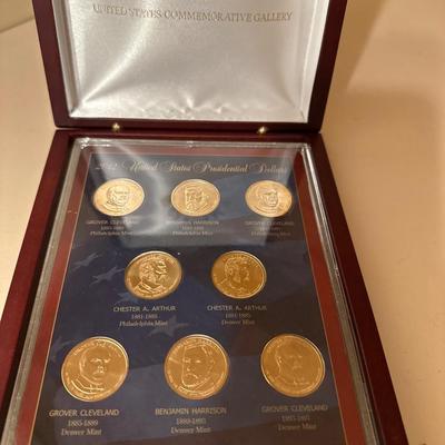 US coins commemorative dollars 2007,2008, 2010, 2012