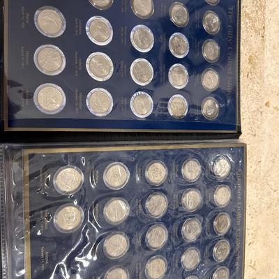 Coin lot Golden dollars, state quarters, and golden nickels