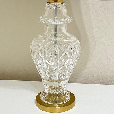 WATERFORD ~ Crystal Table Lamp