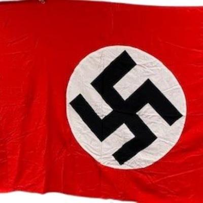 Large WW2 German Nazi Parade Flag/Banner