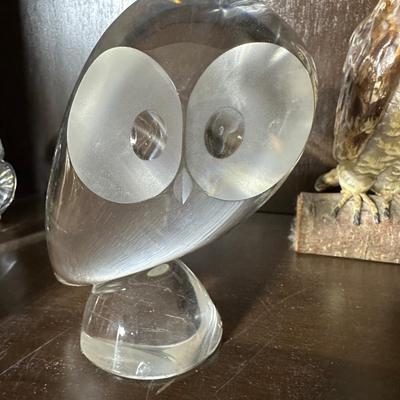 Steuben owl figure