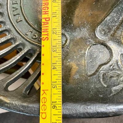 Very solid well made Vintage Bar Stools Brass Kings River Casting Tractor Seat