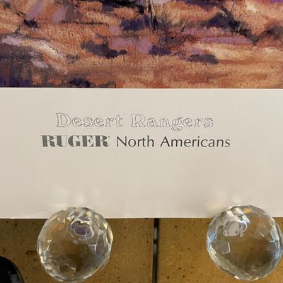 Desert Rangers Lithograph by Paul Bosman Artist Signed 759/950 18" x 24" Unframed Shipped in a Tube.