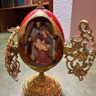 Faberge Nativity Egg collection Red only