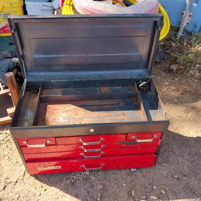 TWO PIECE PROTO TOOLBOX ON CASTORS
