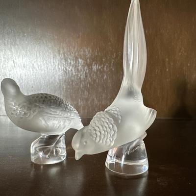 Lalique birds