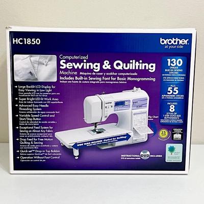 BROTHER ~ Computerized Sewing & Quilting ~ With Carrying Case