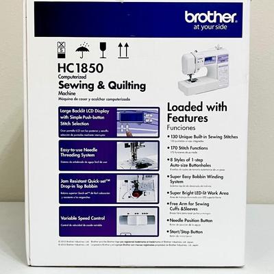 BROTHER ~ Computerized Sewing & Quilting ~ With Carrying Case