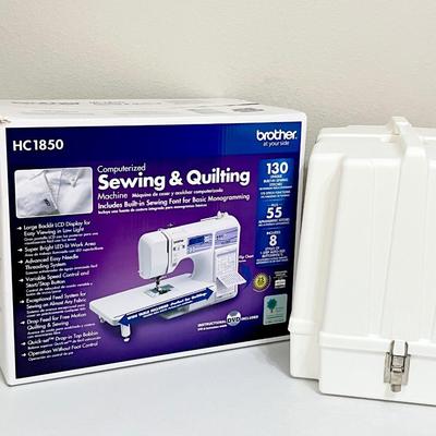 BROTHER ~ Computerized Sewing & Quilting ~ With Carrying Case
