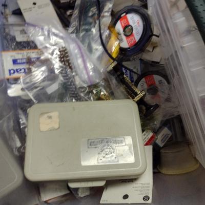 Collection of Fly Tying Supplies and Instructional Books (D)