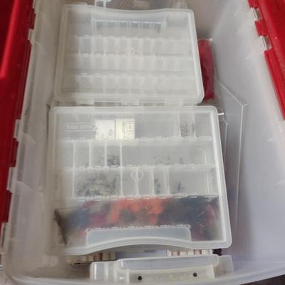 Collection of Fly Tying Supplies and Instructional Books (D)