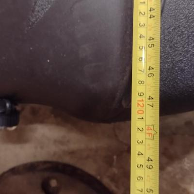 Lifetime Adjustable Basketball Goal with Weighted Base and Shatter-Proof Glass Like New Condition