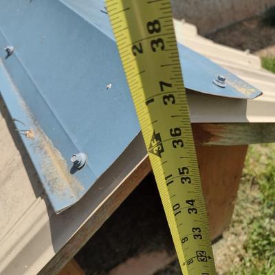 Custom Solid Wood Doghouse with Metal Roof (Rarely Used)
