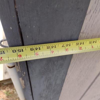 Outdoor Wood Frame Storage Shed with Shingle Roof 12'x8' (No Contents)