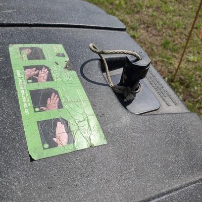 Bearicuda Bear Proof Garbage Bin by Toter Like New Condition