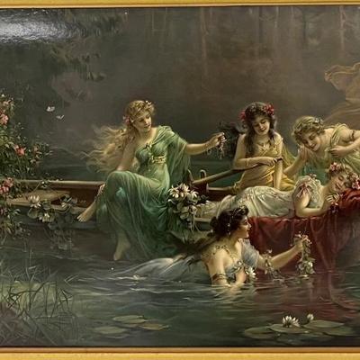 H. Zabateri Nineteenth Century Lithograph