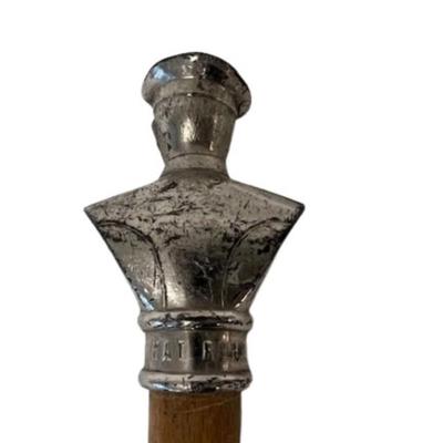 Vintage German Army Reservist Walking Stick