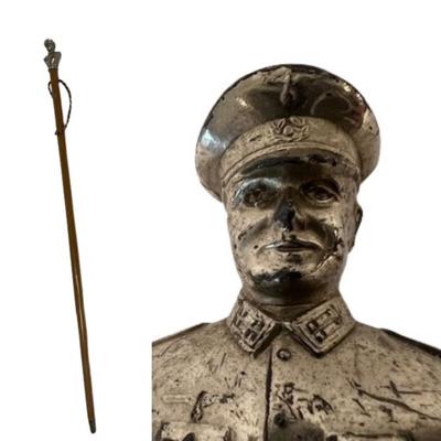 Vintage German Army Reservist Walking Stick