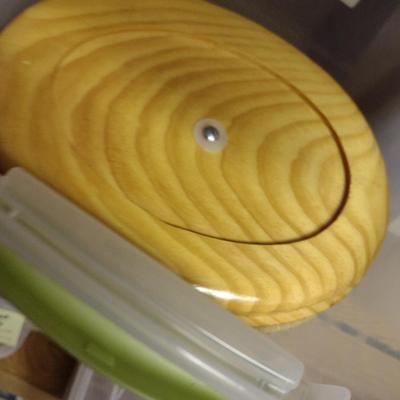 Solid Wood Basket Weaving Molds- Sewing Basket and Flatback Purse- 2 Pieces (#13)