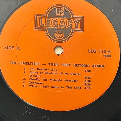4 album Lot - THE LIMELITERS - vintage vinyl record albums