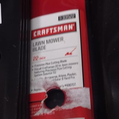 Assortment of New Lawn Mower Blades 21-7" to 22" Choice A