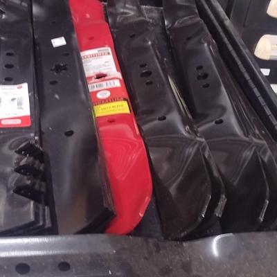 Assortment of New Lawn Mower Blades 21-7" to 22" Choice A