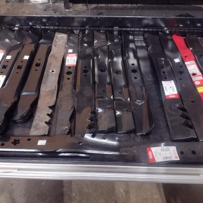 Assortment of New Lawn Mower Blades 21-7" to 22" Choice A