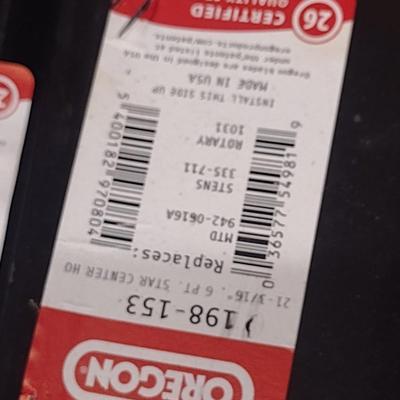 Assortment of New Lawn Mower Blades 21-3/16" to 21-4" Choice B