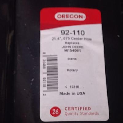 Assortment of New Lawn Mower Blades 21-3/16" to 21-4" Choice B