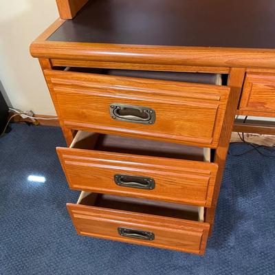 LOT 2X: Lexington Furniture Desk w/ Book Case