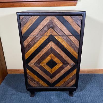 LOT 3X: Wooden Storage Cabinet