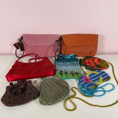 LOT 20Y: Collection Of Clutches, Hand Bags & More