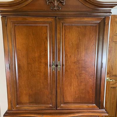 LOT 33M: Stanley Furniture Armoire