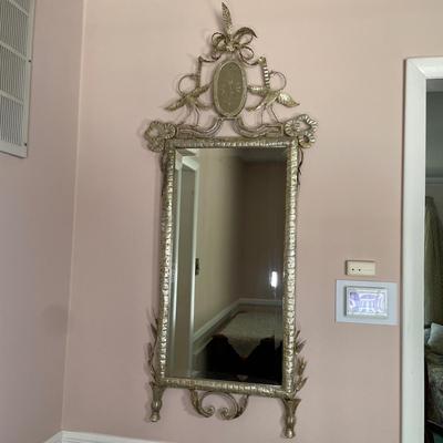 LOT 70D: Vintage Decorative Wooden Mirror