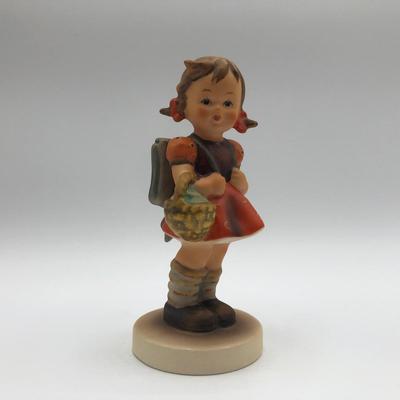 LOT 136K: Vintage Goebel Hummels - School Girl, Gay Adventure, Village Boy & Little Helper