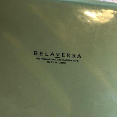 LOT 155K: Green Belaverra Kitchen Canisters