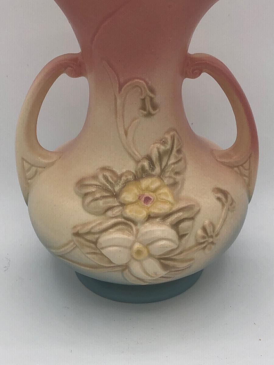 LOT 210K: Hull Art Pottery Pink Wildflower Vase W8-7 1/2, Napoleon ...