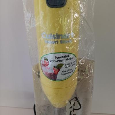 LOT 222K: Cuisinart Smart Stick Hand Blender w/ Two Food Choppers