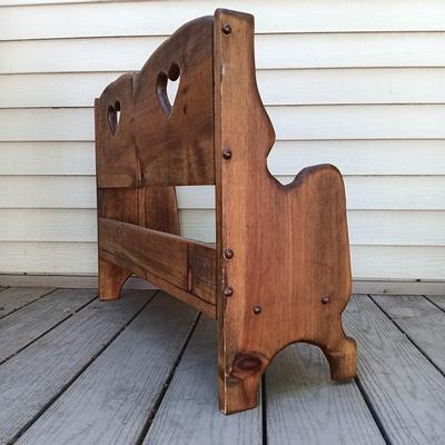 LOT 254S: Doll / Children's Rocking Chair and Bench