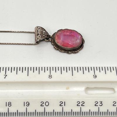 LOT 285J: Sterling Silver Jewelry: Necklaces, Pendant, Bracelets, Earrings, Pin/Brooch, Adjustable Ring