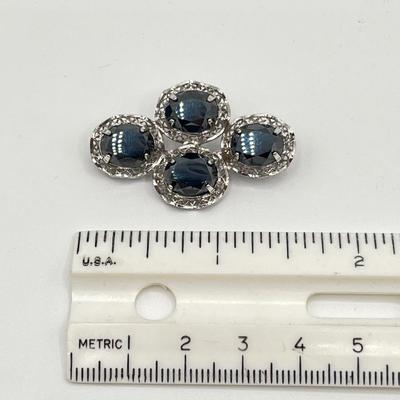 LOT 285J: Sterling Silver Jewelry: Necklaces, Pendant, Bracelets, Earrings, Pin/Brooch, Adjustable Ring