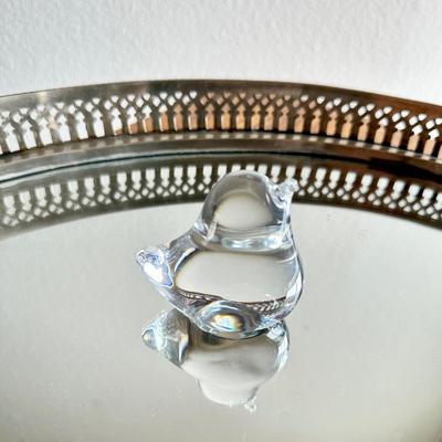 Daum Nancy Bird French crystal