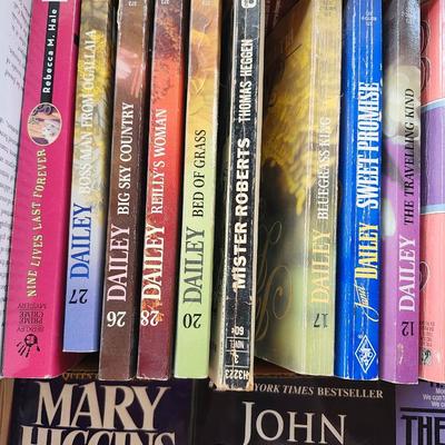 Paperback fiction book lot including John Grisham