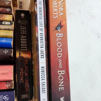 Paperback fiction book lot including John Grisham