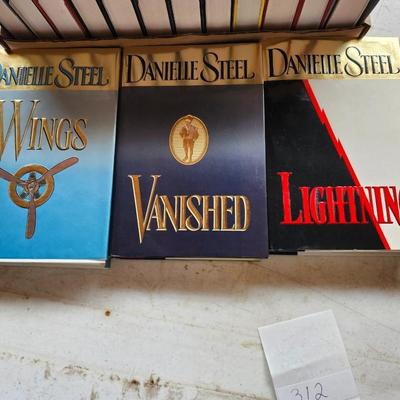 Hardback Danielle Sleet fiction book lot