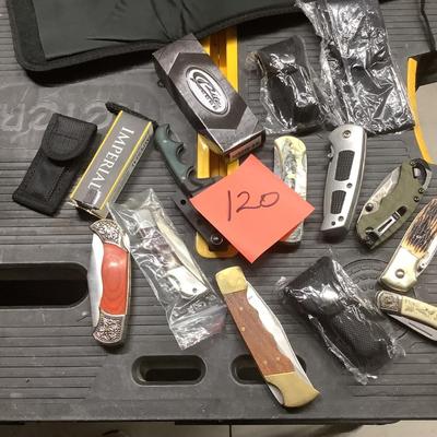 Knife lot and case