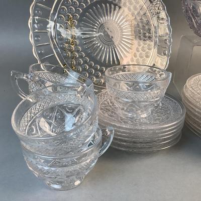 1321 Vintage Cape Cod Glassware Lot