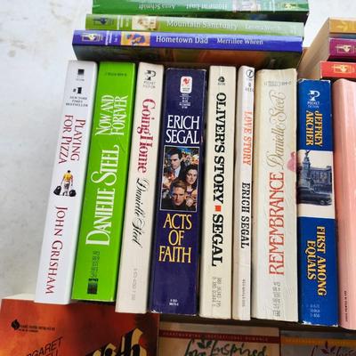 Paperback fiction book lot including Love Inspired
