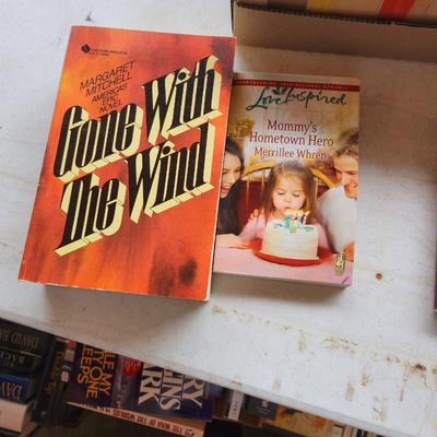 Paperback fiction book lot including Love Inspired